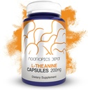 Nootropics Depot L-Theanine Capsules 200mg (180 Conde) ¦ Promueve Relajación Silencioso Apoyos Niveles de estrés saludables + Ciclos de sueño ¦ Promueve Función Cognitiva + Focus ¦ Suplemento Aminoácidos