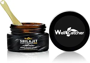 Puro Himalayan Shilajit Resin for Men Women: Natural Organic Shilajit Supplement 600MG Rich in 85+ Trace Minerals 75%+ Fulvic Acid for Energy Immunity Focus Support 50 Servings