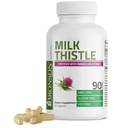 Bronson Milk Thistle Silymarin Marianum &amp; Dandelion Root Liver Health Support, Antioxidant Support, Detox, 90 Capsules