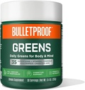 Verdes a prueba de balas, 8.4 onzas, Daily Greens Powder con Superfoods y Nootropics, Full Serving of Vegetables, Essential Nutrients