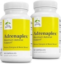 Terry Naturalmente Adrenaplex - Complemento de Función Adrenal de Groenlandia - Soporte Glandular con Vitaminas C & B6 - Apoyos Función Adrenal Saludable - Mantener fuera del alcance de los niños - 60 cápsulas (Pack de 2)