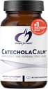 Diseños para la salud CatecholaCalm - Herbs adaptogénicos + Vitaminas para el mood, Apoyo a la calma con L-Theanina, Flores de Pasión + Phosphatidylserine - Suplemento no GMO (90 cápsulas)