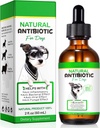 Antibióticos de perros, antibióticos naturales para perros, suplementos de hierba multivitamina de perros 60 ml