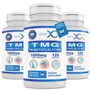 Genex Fórmulas TMG Suplemento 1000mg (360 Cápsulas) - NSF certificado para seguridad, calidad y precisión de etiqueta - Trimetilglicina de Betaine Anhydrous - Suplemento del hígado - Gluten Free ' Non-GMO - Suministro de 30 días
