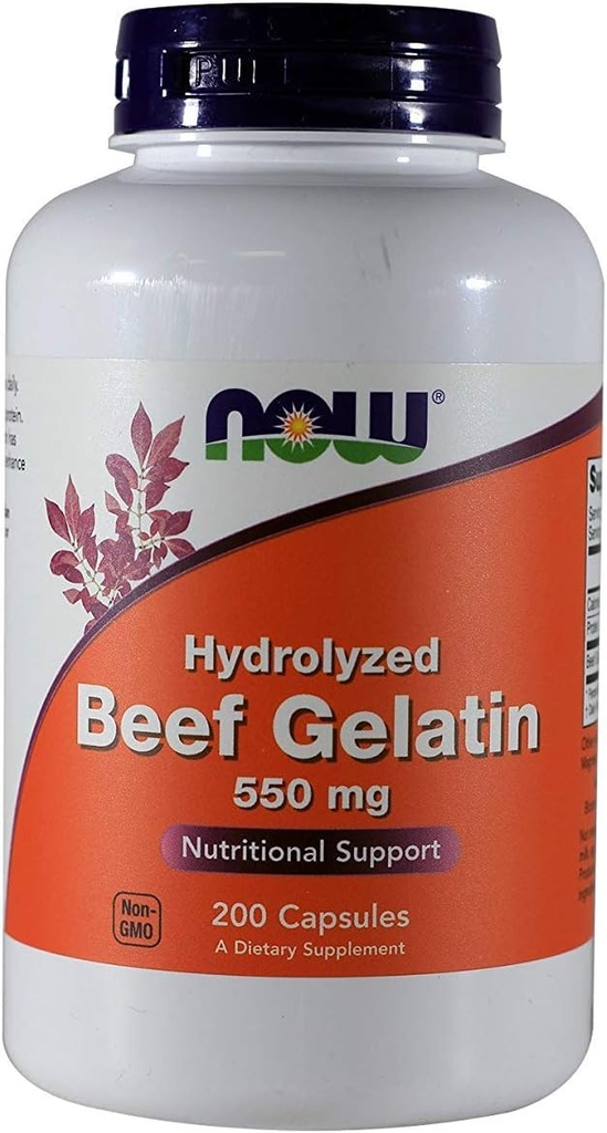 Now Foods Beef Gelatin Hydrolyzed Pack of 2