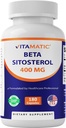 Vitamatic Beta SItosterol 400 mg 180 cápsulas