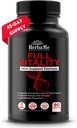 Suplementos HGH para hombres y mujeres, 90 cápsulas - Naturalmente apoya la hormona del crecimiento humano, el edificio del músculo, la fórmula del crecimiento muscular, la recuperación de la recuperación del entrenamiento Aminoácidos Blend con píldoras Colostrum
