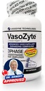 Genérico VasoZyte - apoya el flujo de óxido nítrico y de sangre saludable - con nuestra fórmula exclusiva con Oligopin, y nuestro proceso de extracción de cristal - para Well-Being - 30 Day Supply - 60 cápsulas