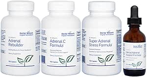 Dr. Wilson's Adrenal Fatigue Protocol kit for Adrenal Support HASF Large