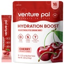 Venture Pal Sugar Free Electrolyte Powder Packets - Liquid Daily IV Drink Mix for Rapid Hydration " Party Recovery TEN 5 Vitaminas " 7 Electrolytes Anterior Keto Friendly ← Non-GMO TEN Certified Vegan TEN 16 Sticks