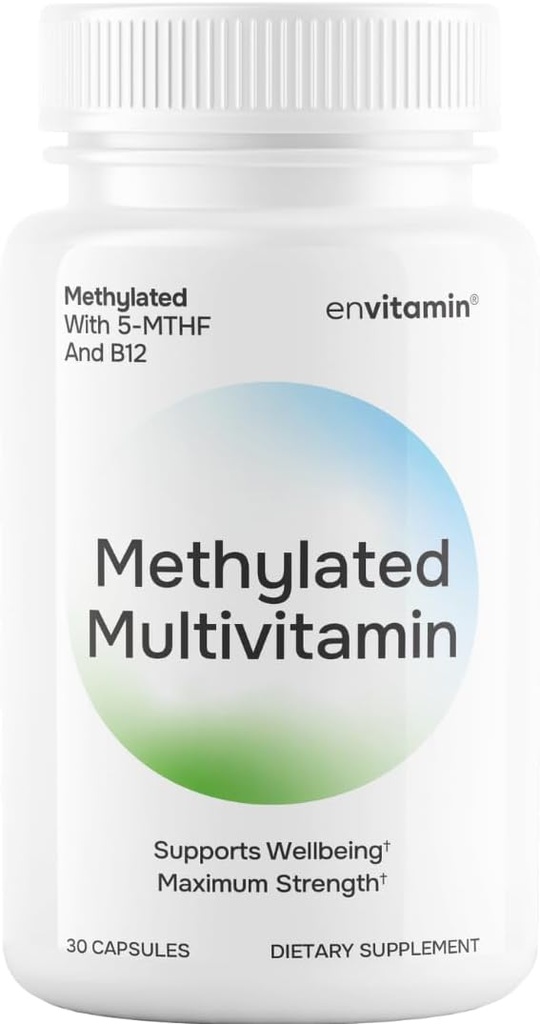 Complejo multivitamínico metilado L Methylfolate