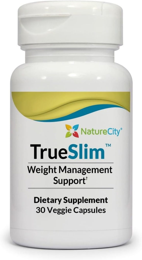 NatureCity True-Slim Fat and Weight Supplement TEN Ayuda a reducir la acumulación de grasa TENIDO Cápsulas ANTERIOR No MMO TENIDO EN USA