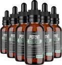 PotentStream Drops - Original Formula, Natural Liquid Supplement with Plant Extracts | 100% Natural, Made in USA, 6 Month Supply