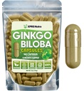 XPRS Nutra Ginkgo Biloba Capsules - Gingko Biloba Encapsulated Supplements for Cognition - Vegan Friendly Ginkoba Biloba - Immunity Boosting Ginkgo Biloba Capsules - 180 Count