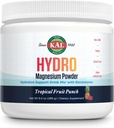 KAL Hydro Magnesium Plus Electrolytes Powder - Tropical Fruit Punch - Sodium, Chloride, Potassium Supplement - Hydration & Cellular Energy Drink Mix - No Sugar - 60-Day Guarantee, 50 Servings, 9.4 OZ