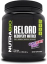 NutraBio Reload - Powerful Muscular Recovery Formula - Post-Workout Supplement - 3G Creatine - 8G BCAAs - 5G Glutamina - 30 Servimientos, Grape Berry Crush