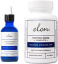 Matriz de Elon 5000 Multivitamina completa (60 Day Supply) Serum de pelo concentrado