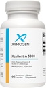 XYMOGEN Xcellent A 3000 - 10,000 UI Suplemento de vitamina A de alta potencia (Retinyl Palmitate) - Apoyos Función de inmunología saludable, piel sana + membranas mucosas (60 cápsulas)