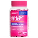 ValuMeds Allergy Medicine Antihistamine, Diphenhydramine HCl 25 mg | Children and Adults | Relieve Itchy Eyes, Runny Nose, Sneezing (25 mg, 600 Count)