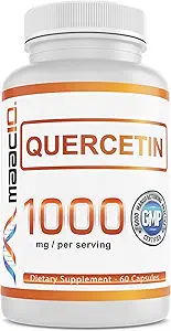 MAAC10 Quercetin 1000mg Serving Immune & Sirtuin Longevity Suppport