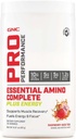 GNC Pro Performance Essential Amino Complete Plus Energy - Raspberry Iced Tea TEN 5g BCAA, 5g EAA Plus Energy Blend and Electrolyte Complex TEN 30 Servings