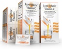 LivOn Laboratories Lypo–Spheric Vitamin C – 6 Cartons (180 Packets) – 1,000 mg Vitamin C & 1,000 mg Essential Phospholipids Per Packet – Liposome Encapsulated for Improved Absorption – 100% Non–GMO
