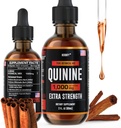 HERBIFY Quinine Tincture - Quinine Liquid Extract for Healthy Digestion & Leg Cramp - Quinine Cinchona Supplement for Better Absorption - US Made Product - for Men &amp; Women 2oz (60ml)