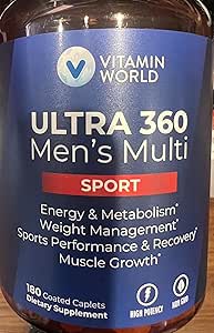 Vitamina World Ultra 360 Hombres Multi Sport (180)