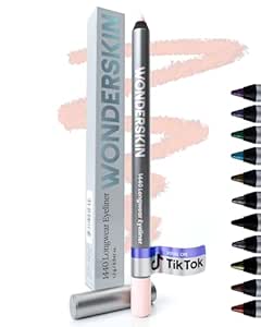 Wonderskin Eyeliner Pencil, 1440 Longwear Pink Eyeliner Pencil - Waterproof, Sharpenable &amp; Smudge Proof