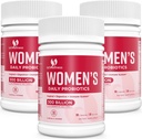 Probiotics for Women - 300 Billion CFU Probiotic, 12 Strains Probiotics with Cranberry, Selected Women Probiotic for Vaginal, Urinary, pH Balance, Diarrhea, Digestive Gut & Immune Health - 180 Capsule