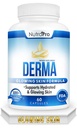 Complejo de Reparación Dermal para la piel hidráulica – Suplemento Anti-Aging con Fitoceramides " Ácido Lipoico alfa. Resultados rápidos Las píldoras de hidratación aumentan la suavidad & reduce las arrugas. 60 cápsulas líquidos
