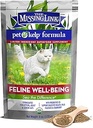 The Missing Link Pet Kelp Feline Well-Being 6oz Superfood Powdered Suplemento, Organic & Limited Ingredient Formula for Digestive &amp; Global Health of Cats