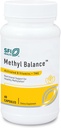 Klaire Labs SFI Health Methyl Balance - Activated Vitamin B + Trimethyglycine Suplemento - Metafolin Methyl Folate, Betaine TMG, Vitamin B2, B6 & 12 - Support Healthy Energy Levels (60 Capsules)