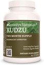 Nutrición de Remedy Kudzu Root  1,000mg, 60 Vegan Capsules Herbal Suplemento dietético  Two Month Supply