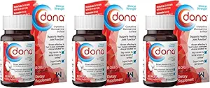 DONA Crystalline Glucosamine Sulfate 60 caplets (3 Pack)F