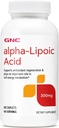 GNC Alpha-Lipoic Acid 300mg, juega un papel importante en el metabolismo de energía celular, 60 cuenta