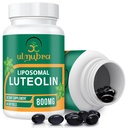 800 MG Liposomal Luteolina Suplemento - Absorción Máxima, Suplemento Antioxidante Premium para Cerebro &amp; Well-Being general, 60 Softgels - 30-Day Supply