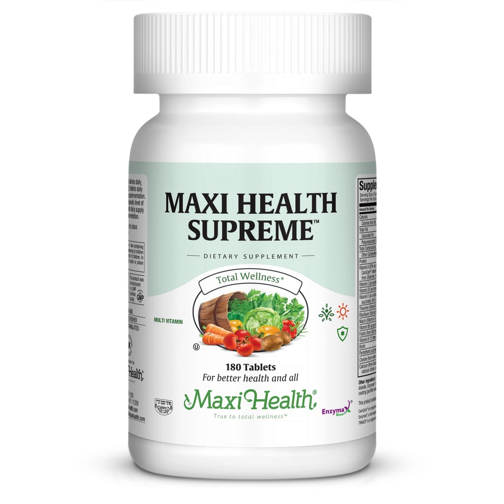 Multivitamina para hombres y mujeres – High Potency Daily Multi with Minerals, CoQ10 & Antioxidantes – Energía, Apoyo Inmunitario, Hueso, Corazón &amp; Bienestar – Vitamina A, C, D, E, B12, B6 &amp; Biotina 180 Tabletas