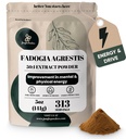 Powders de la selva Fadogia Agrestis Extracto para Hombres 50:1 Concentración 313 Servimientos - 5 onzas de pura Fadogia Nigeriana Suplemento Hombres Tradicionales Salud Apoyo para la Conducción &amp; Pasión Contiene Maltodextrin