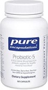 Encapsulaciones puras Probiótico-5 tóxico Dairy and Soy Free Probiotic Blend to Support Immune and Gastrointestinal Health ← 60 Capsules