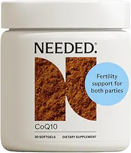 Necesitado. CoQ10 200mg Suplemento - Ubiquinol 200mg para Mujeres y Hombres - Coenzyme Q10 Preconcepción Salud Suplemento, No GMO, Softgels – 30 Cuenta