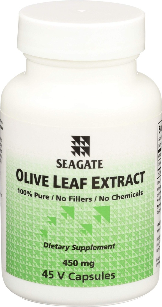 Seagate Products Olive Leaf Extract 450mg 45 Capsules