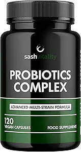 Probióticos " Prebióticos " TEN 435 Billones CFU ANTE Culturas Bio Complejo TEN 120 cápsulas vegetarianas para hombres y mujeres - Lactobacillus Acidophilus, Bifidobacterium, Rhamnosus " Reuteri - Advanced Multi-Strain