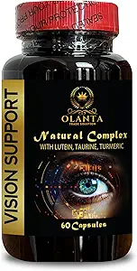 Vision Support Fórmula natural - Visiones Soporte Fórmula - Vision Support Suplemento con Zinc, Beta-Carotene &amp; Lutein - antioxidante Blend - 1 Botella 60 cápsulas