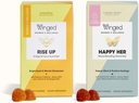 Winged Happy Her Mood &amp; Rise Up Gummies Bundle