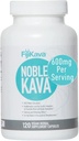 FiyiKava Noble Kava Kava Capsules, 600mg Kavalactones Por Servir, Relajación Natural &amp; Suplemento de Apoyo al sueño, Vegan " Non-GMO, 120-Count, Extracto de Metástico de Pípero Premium para el alivio de la calma " estrés