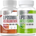 Liposomal Astaxanthin 24MG con Artemisinina 600 mg