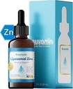 Nuvamin – Liquid Liposomal Zinc Drops for Toddlers, Kids, & Adults, 2Fl.Oz (60ml), 240 Daily Serving. Gran sabor - Todo natural - Vegan - Absorción superior, sabor de crema de limón