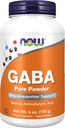 AHORA Suplementos de alimentos, GABA (Acido gamma-aminobutírico) Polvo, soporte neurotransmisor*, 6 onzas