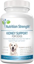 Apoyo al riñón para perros - Suplemento de salud renal, vejiga y tracto urinario, además de apoyo inmunitario y digestivo, con arándano orgánico y astragalus, 120 tabletas chewable